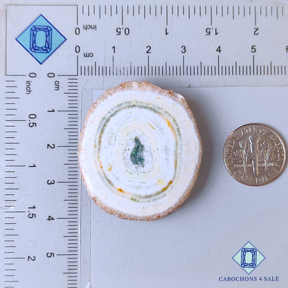 Solar Quartz Round Druzy