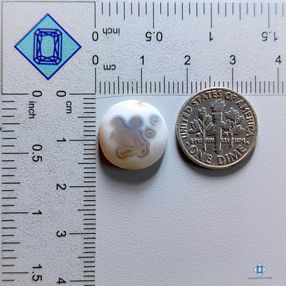 Solar Quartz Round Cabochons