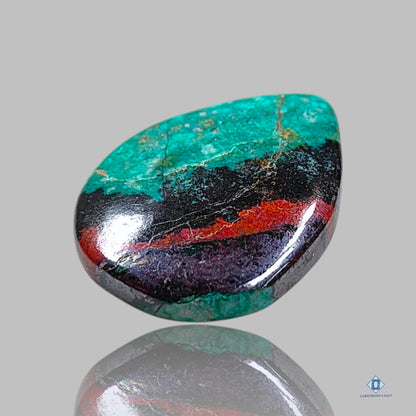 Sonora Sunset Chrysocolla Pear Cabochons