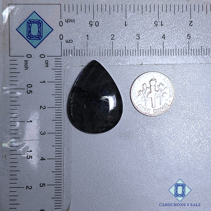 Spectrolite Pear Cabochons