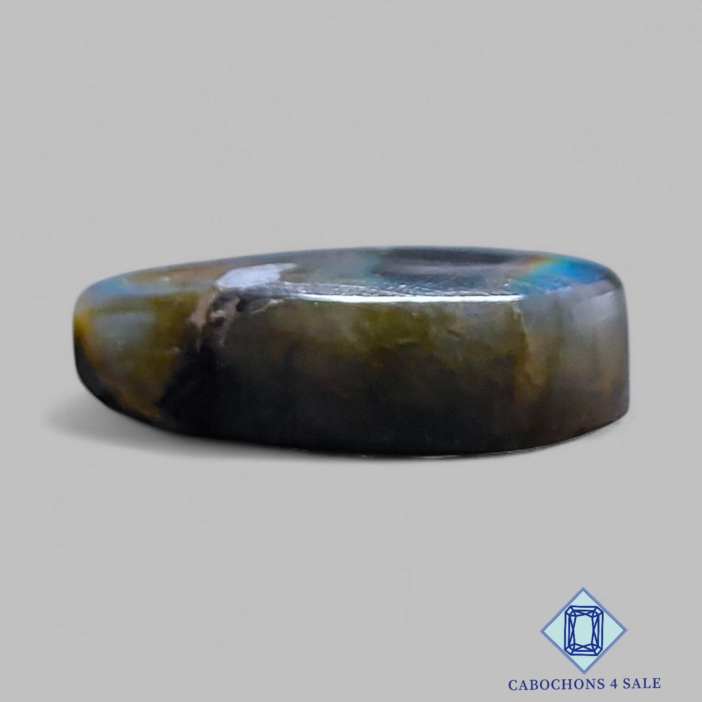 Spectrolite Pear Cabochons