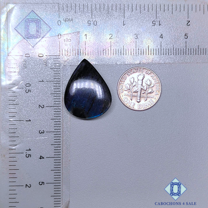 Spectrolite Pear Cabochons