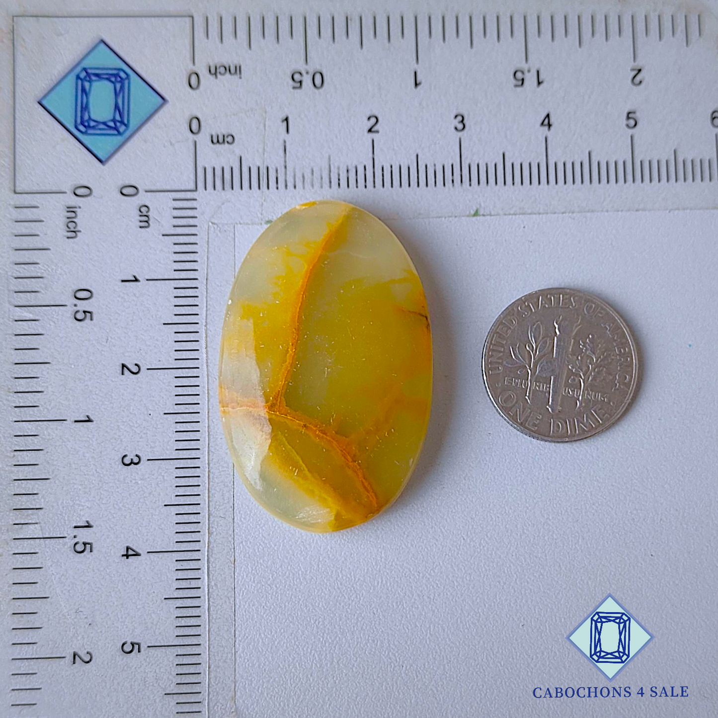 Cabujones ovalados de jaspe de telaraña