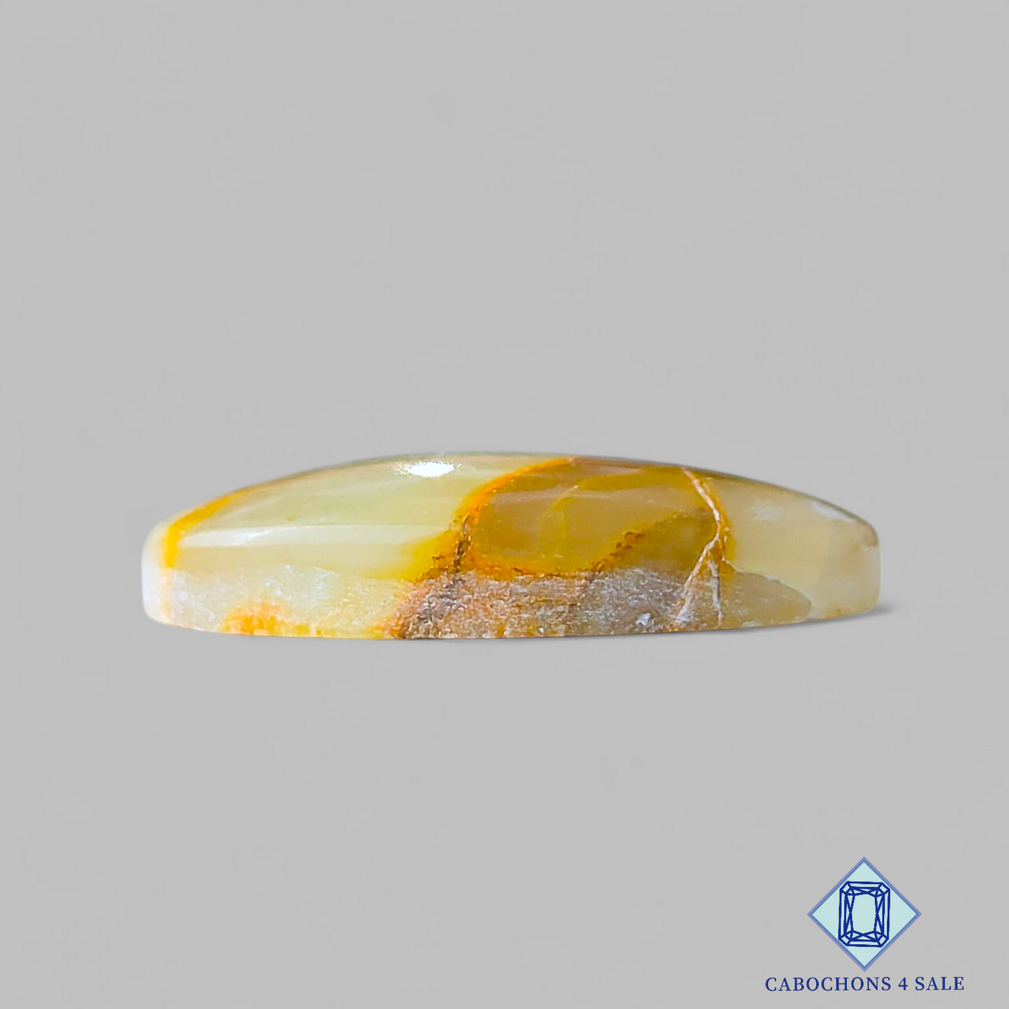 Cabujones ovalados de jaspe de telaraña