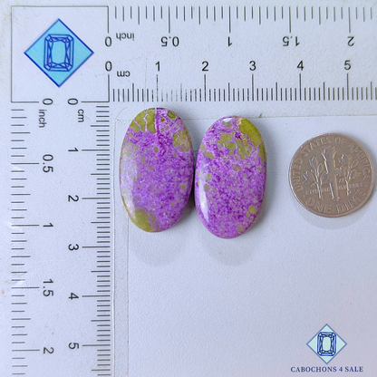 Stichtite Oval Pairs