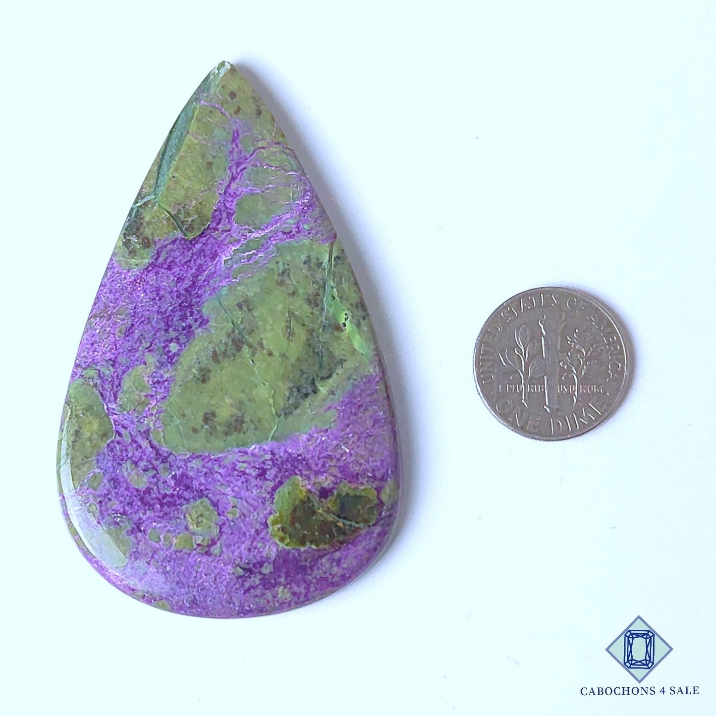 Natural Stichtite Gemstone  Pear Cabochons 63*39*5mm from Australia  available for sale