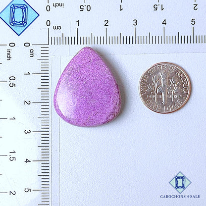 Natural Stichtite Gemstone Pear Cabochons 27*23*7mm from Australia  available for sale