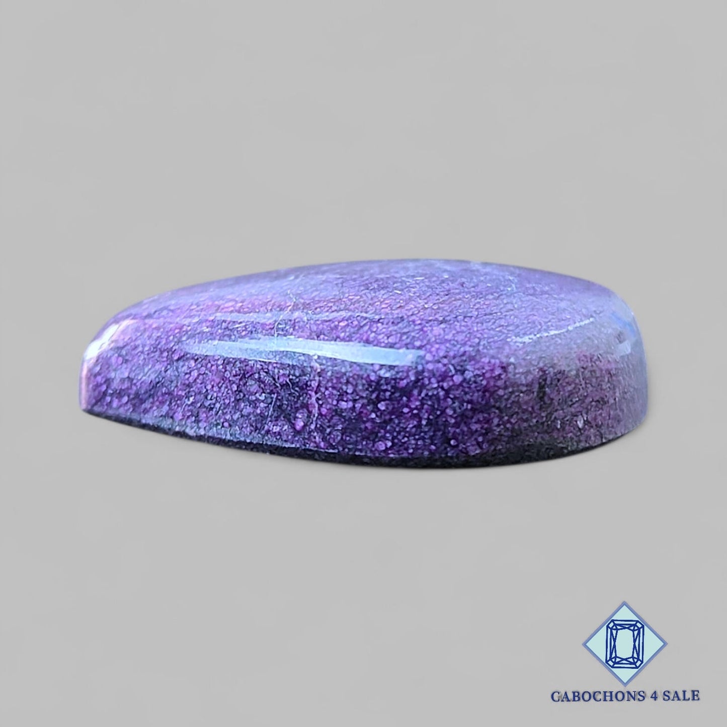 Cabujones de pera de piedra preciosa Stichtite natural de 26 x 26 x 7 mm, procedentes de Australia, disponibles para la venta.