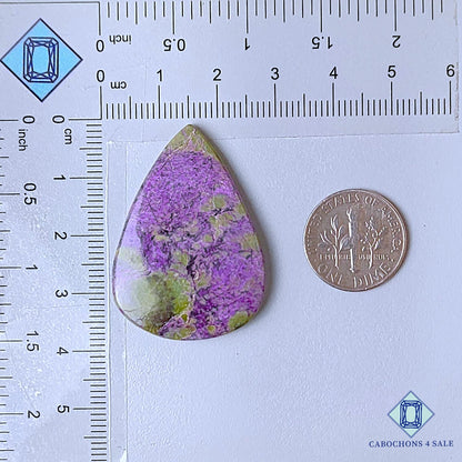 Natural Stichtite Gemstone  Pear Cabochons 37*26*5mm from Australia available for sale