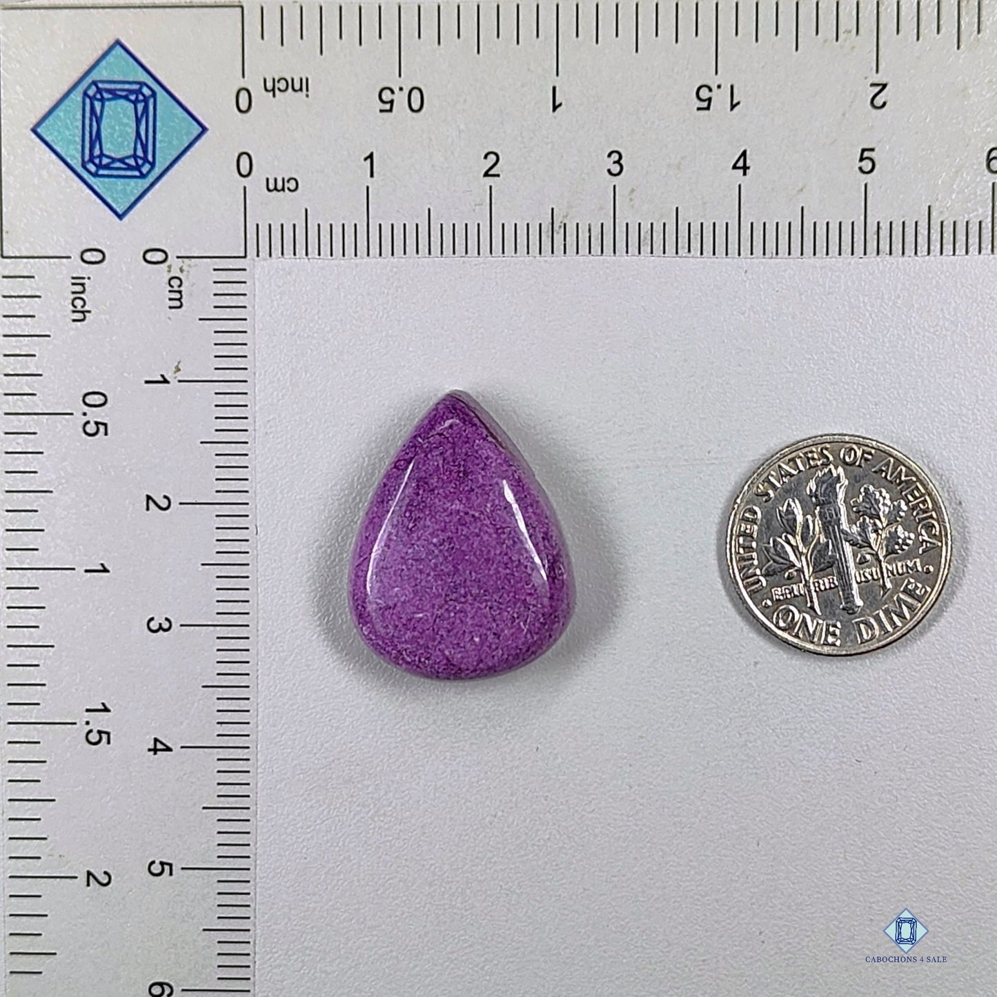 Stichtite Pear Cabochons