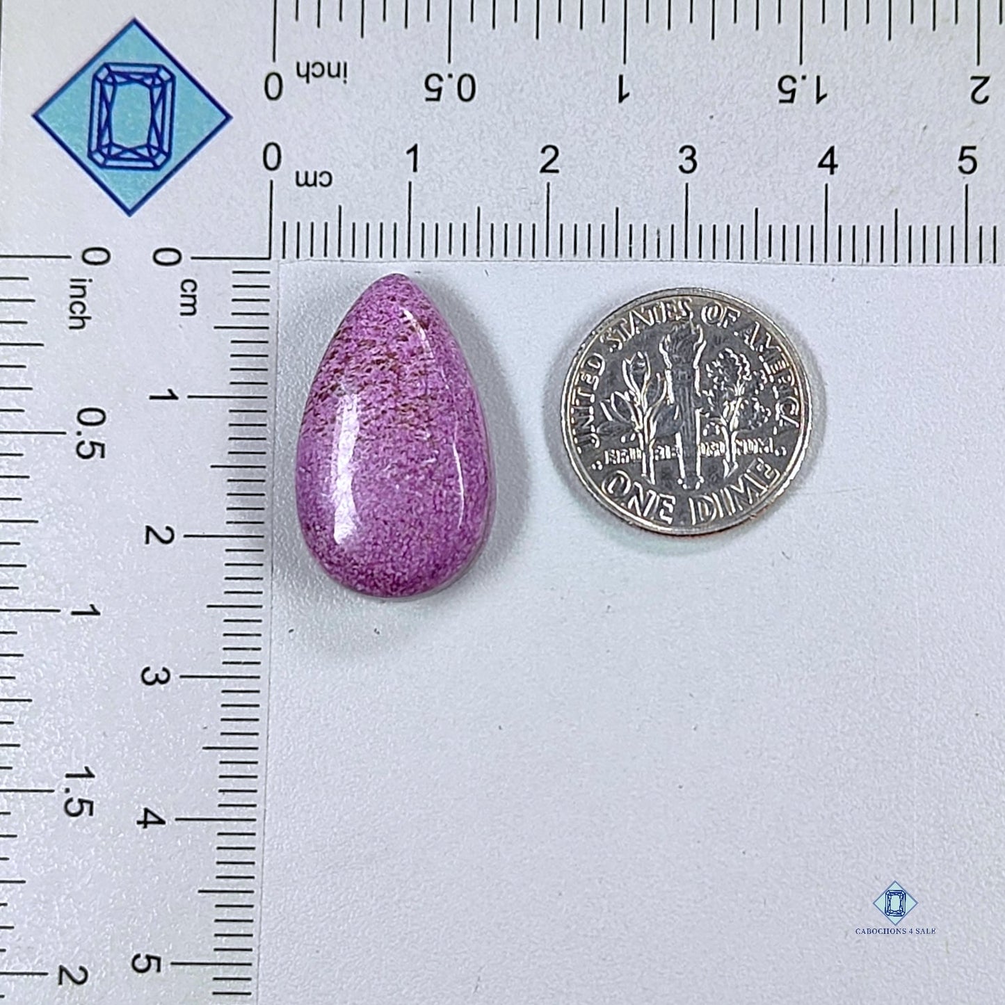 Stichtite Pear Cabochons