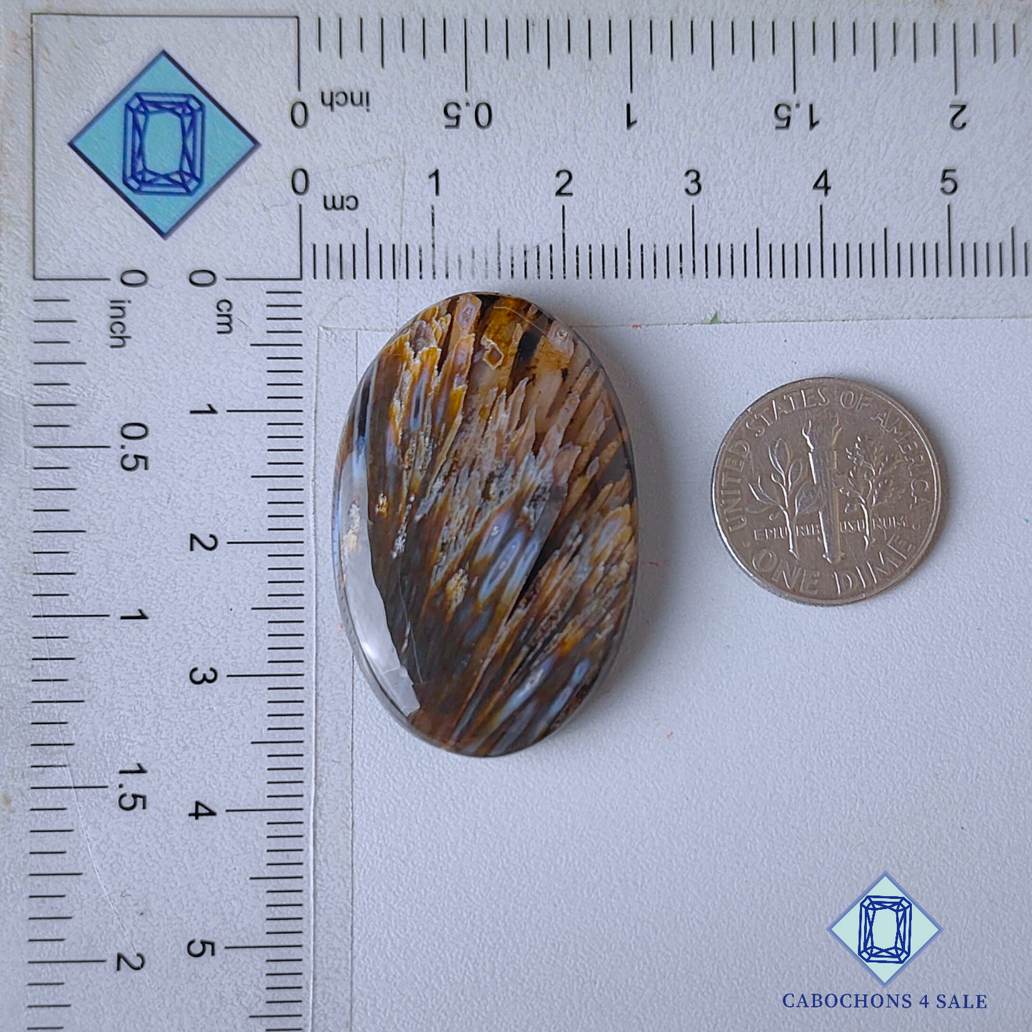 Stick Agate Oval Cabochons