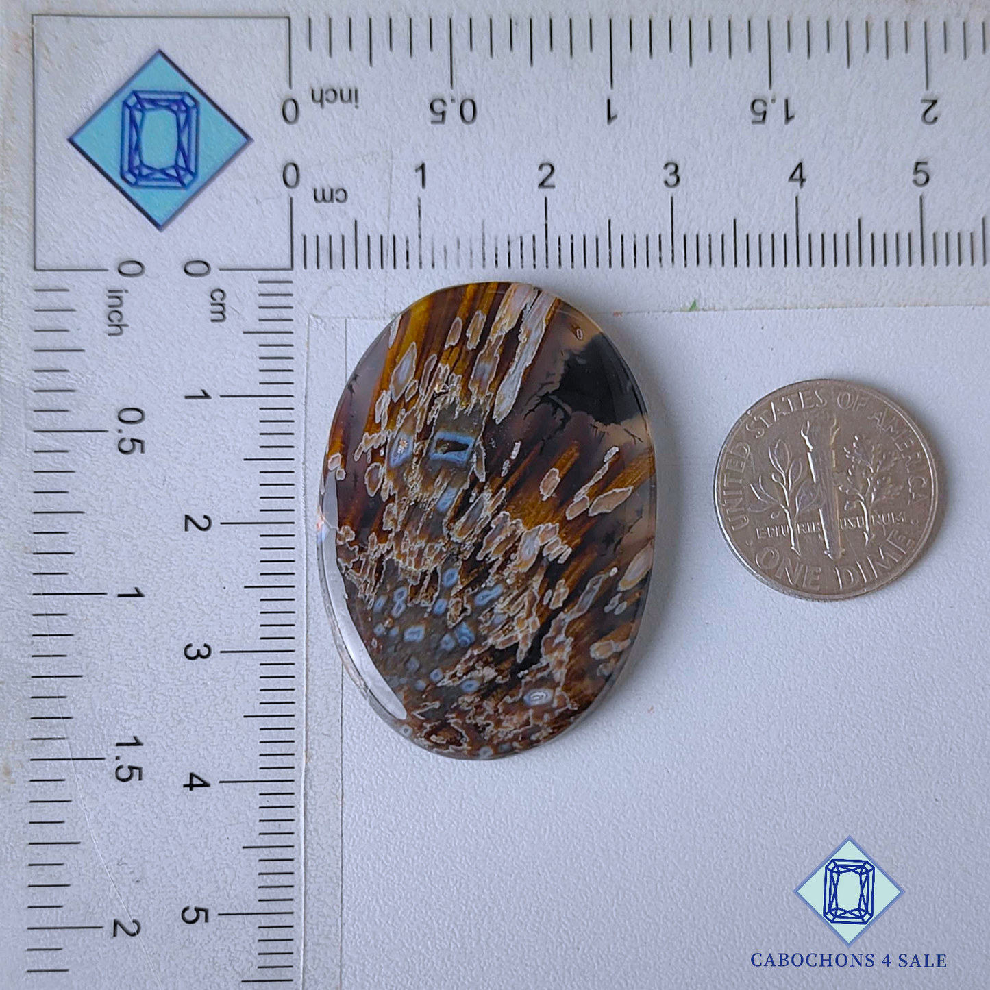 Stick Agate Oval Cabochons