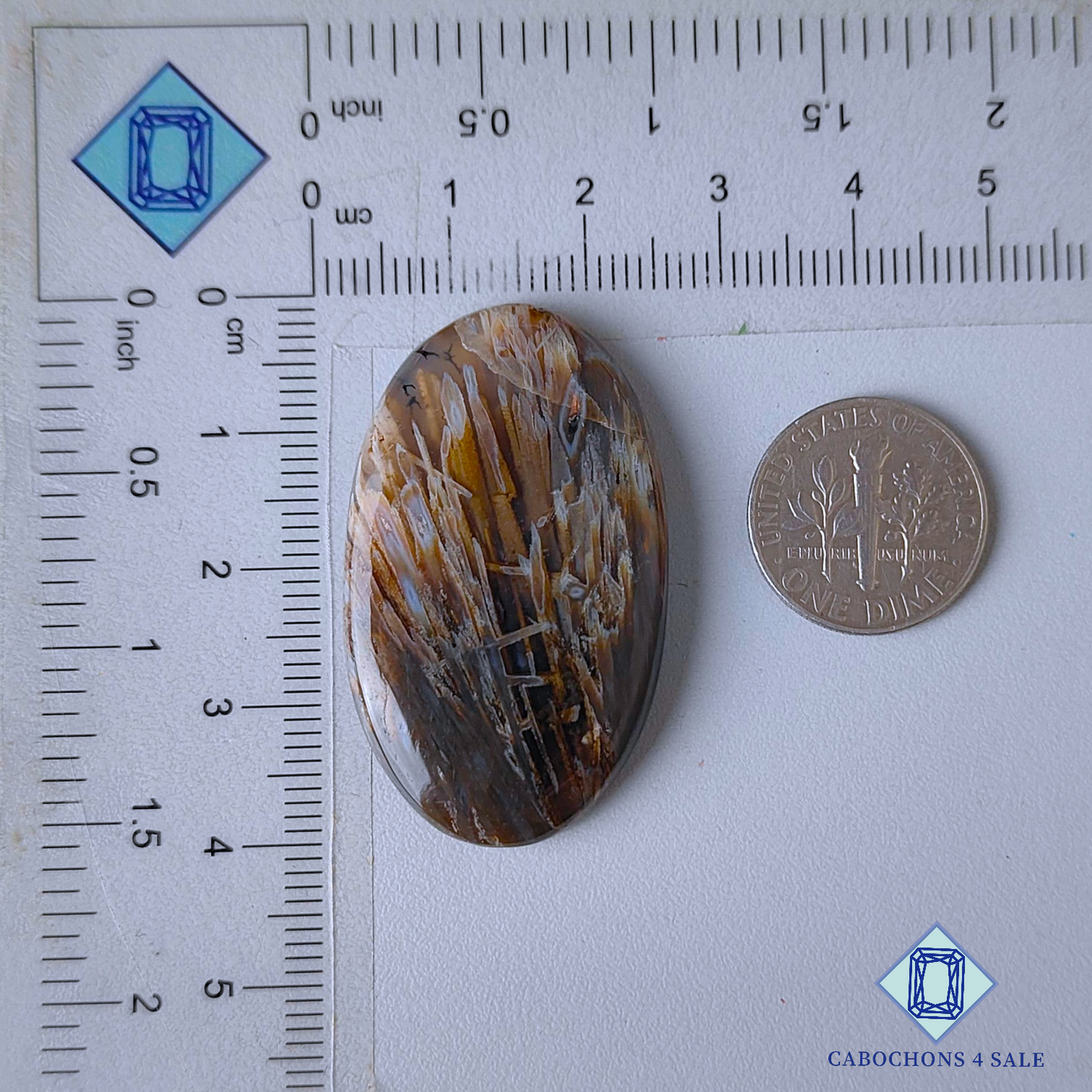 Stick Agate Oval Cabochons