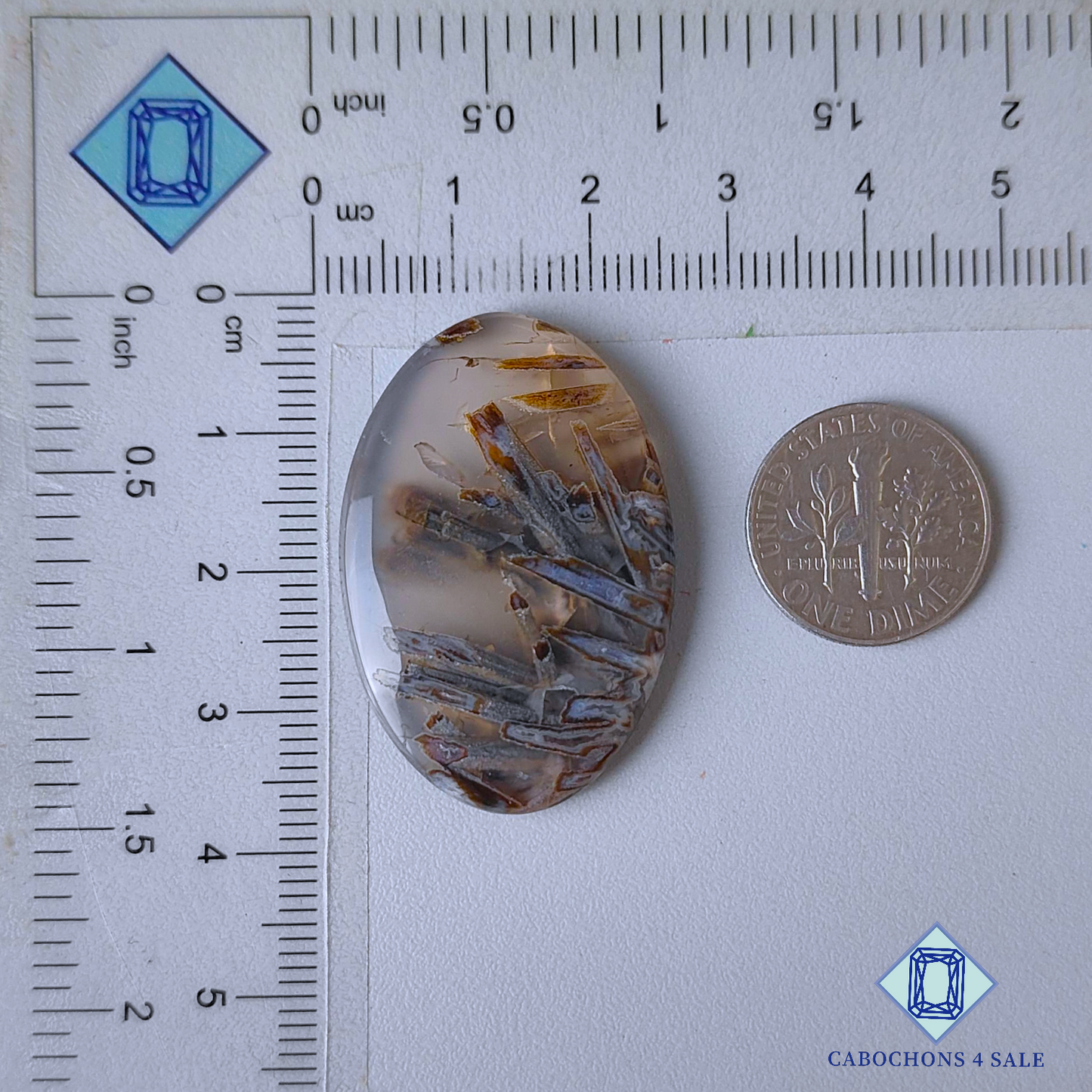 Stick Agate Oval Cabochons
