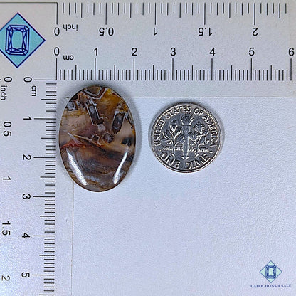 Natural Stick Agate Gemstone  Oval Cabochons 27*20*4mm from Indonesia available for sale