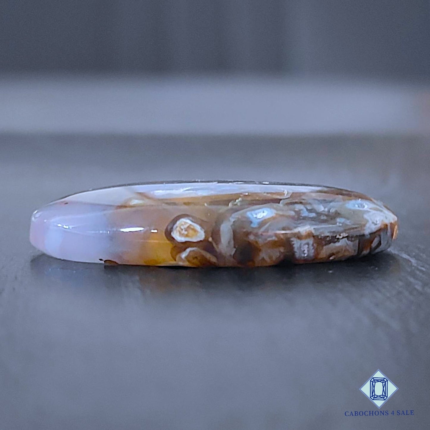 Natural Stick Agate Gemstone  Oval Cabochons 33*21*6mm from Indonesia available for sale