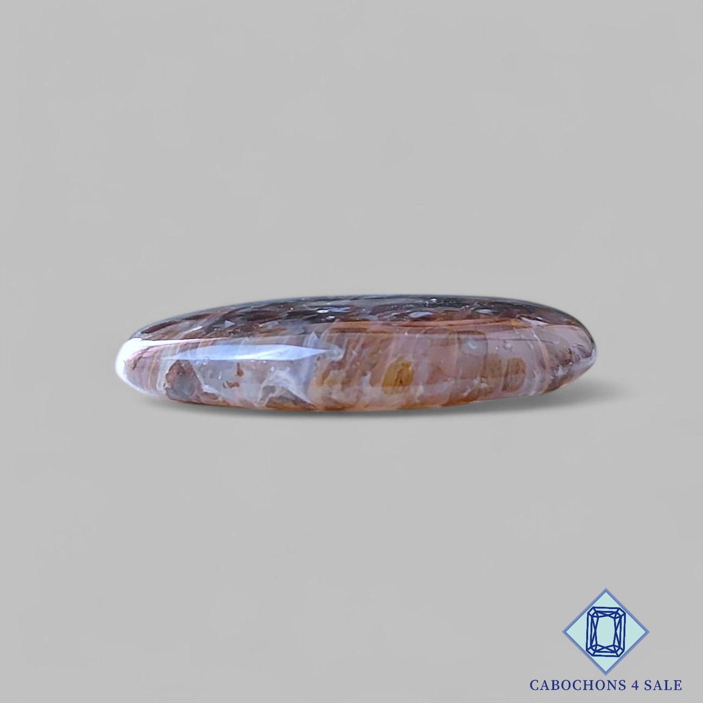 Natural Stick Agate Gemstone  Oval Cabochons 25*22*4mm from Indonesia available for sale