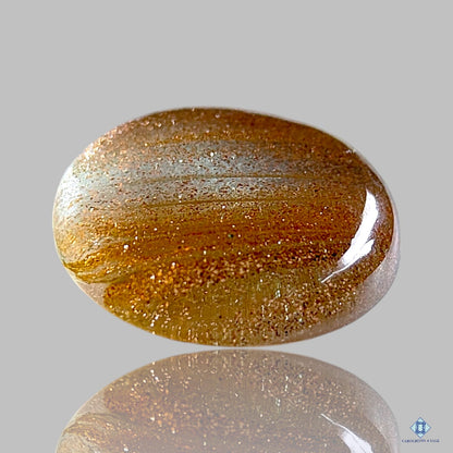 Sunstone Glass Oval Cabochons