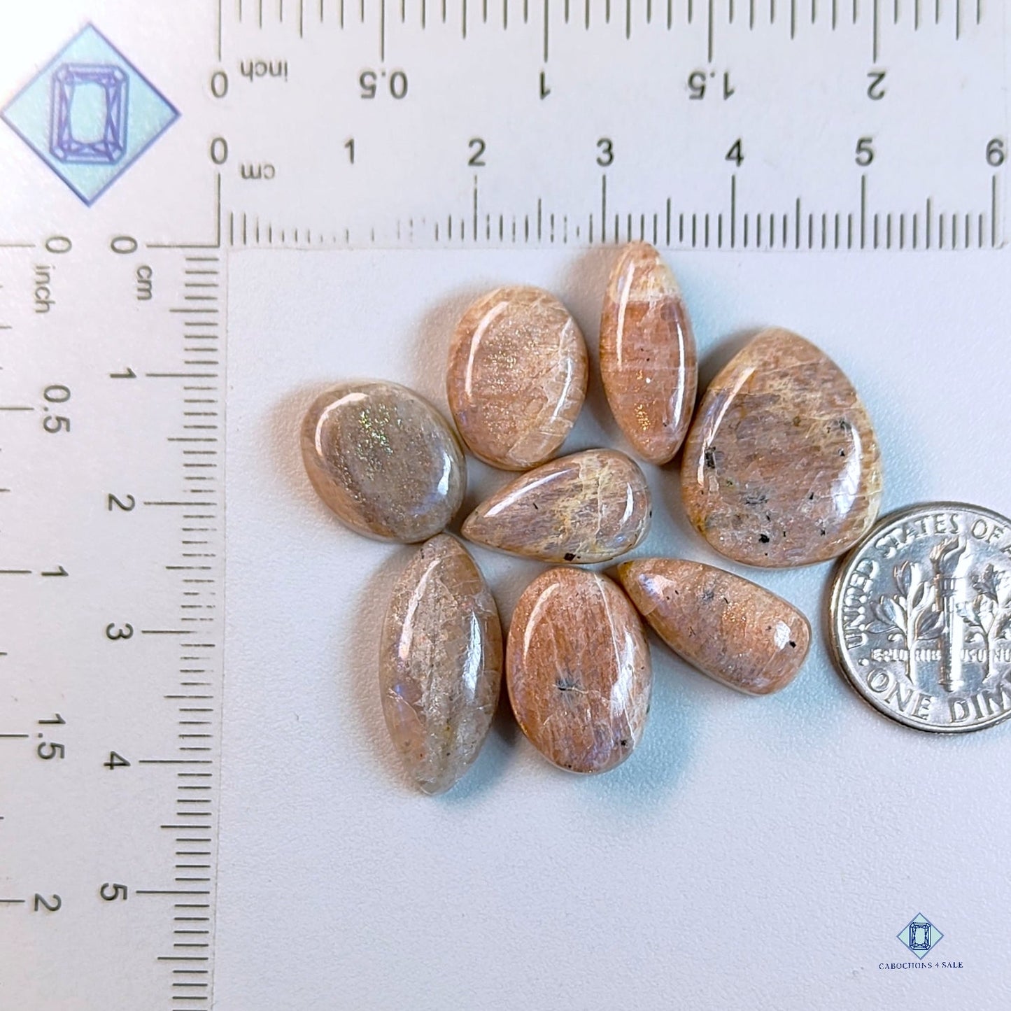 Sunstone +  Moonstone Mix Shape Lots