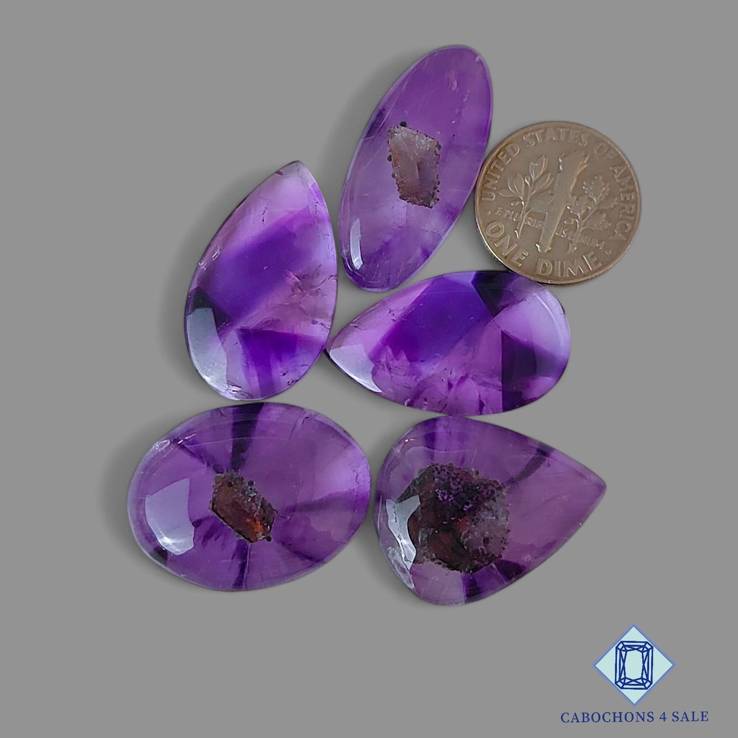Super Seven Amethyst Mix Shape Lots