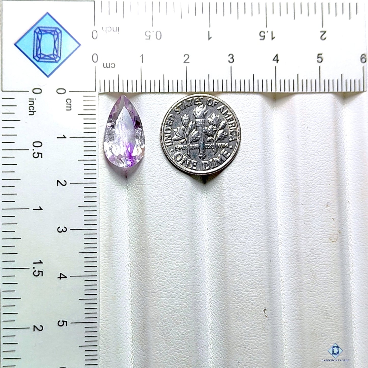 Super Seven Amethyst Pear All Cuts