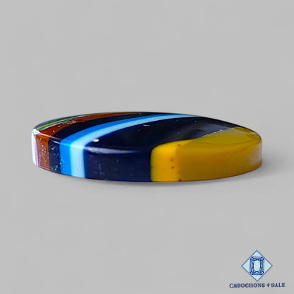 Natural Surfite Gemstone Round Cabochons 22*4mm from California available for sale