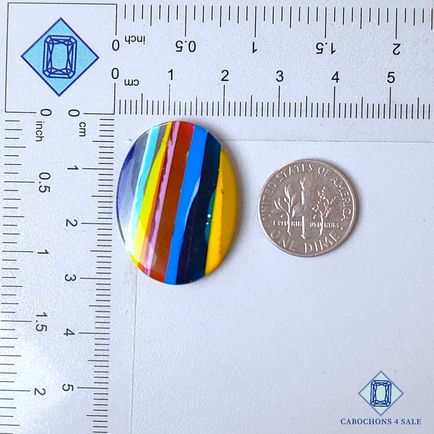 Natural Surfite Gemstone Oval Cabochons 30*22*4mm from California available for sale