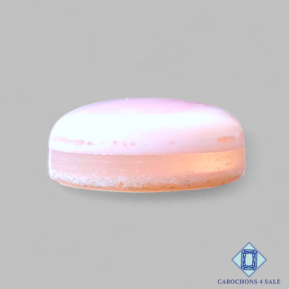 Natural Synthetic Pink Opal Gemstone Oval Cabochons 16*14*7mm from Peru available for sale