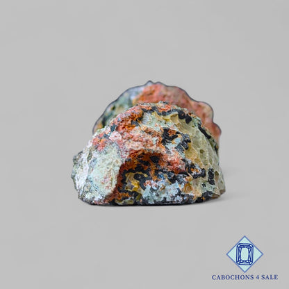 Natural Tabasco Agate Geode Gemstone  Fancy Pairs 23*17*14mm from Mexico available for sale