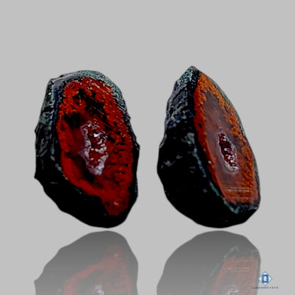 Tabasco Geode Oval Pairs