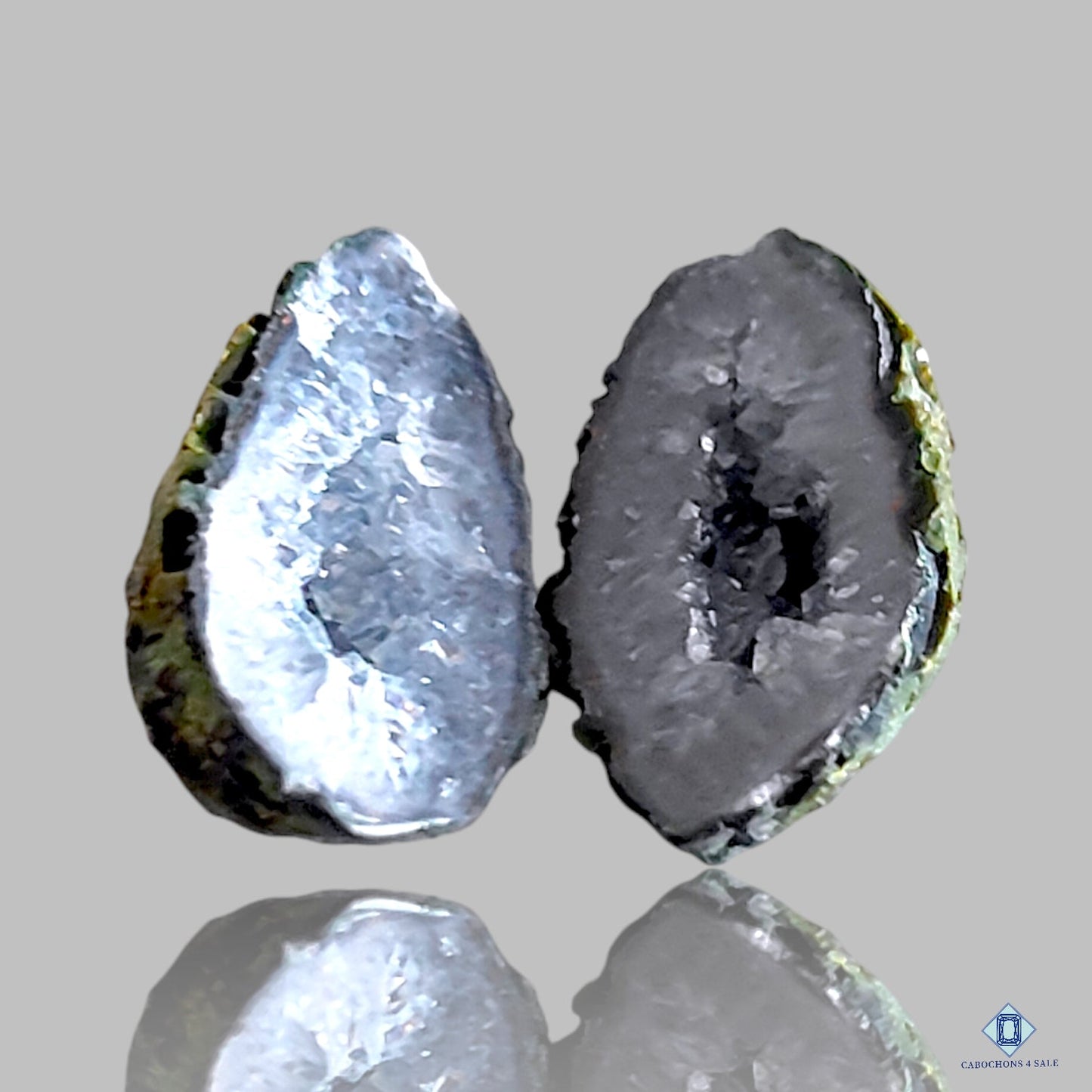 Tabasco Geode Oval Pairs