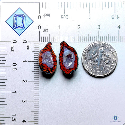 Tabasco Geode Pear Pairs