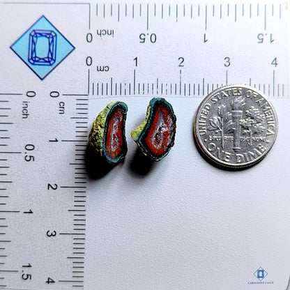 Tabasco Geode Fancy Pairs