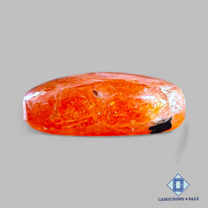 Natural Tanzanian Confetti Sunstone Gemstone  Rectangle Cabochons 19*13*6mm available for sale