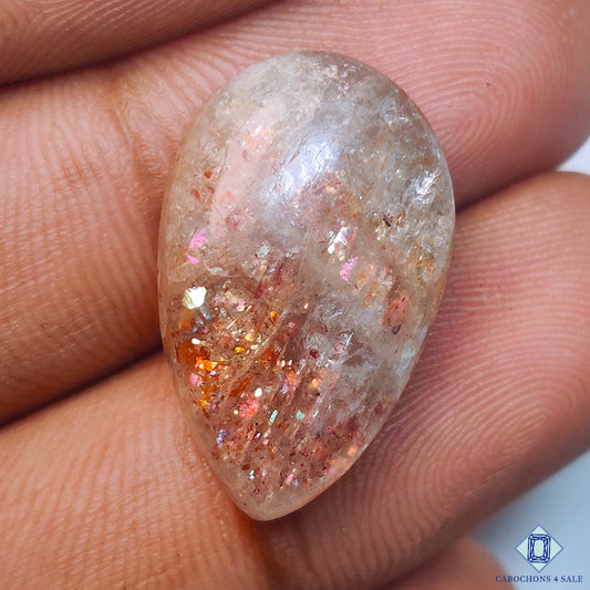 Tanzanian Rainbow Confetti Sunstone
