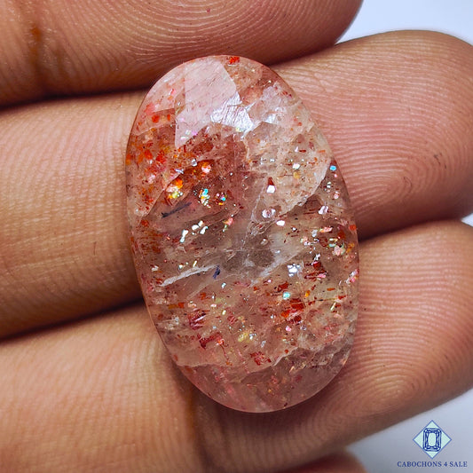 Tanzanian Rainbow Confetti Sunstone