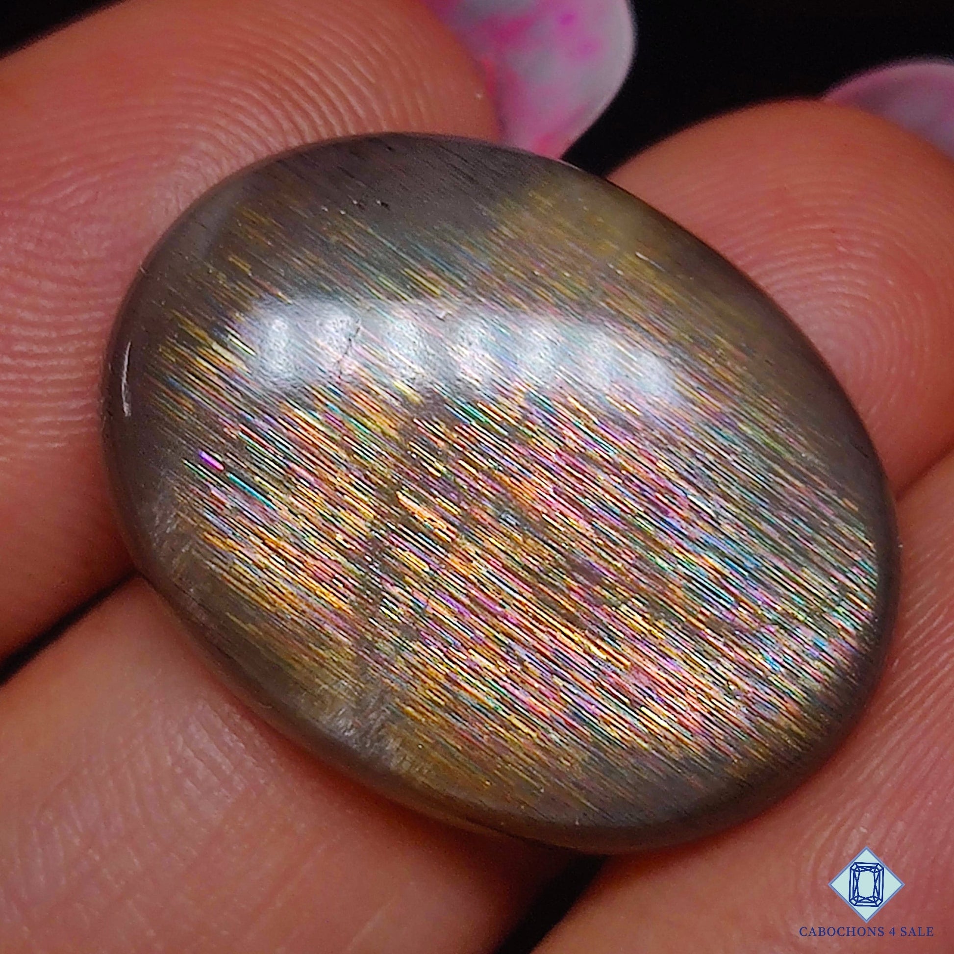 Tanzanian Rainbow Lattice Sunstone