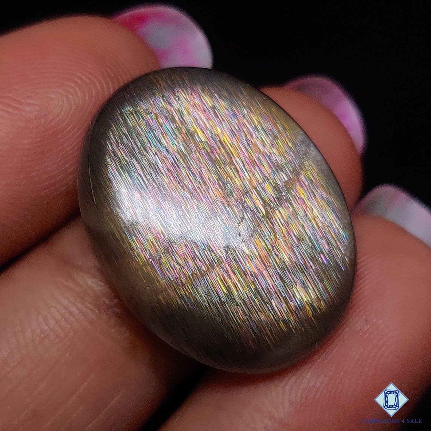 Tanzanian Rainbow Lattice Sunstone