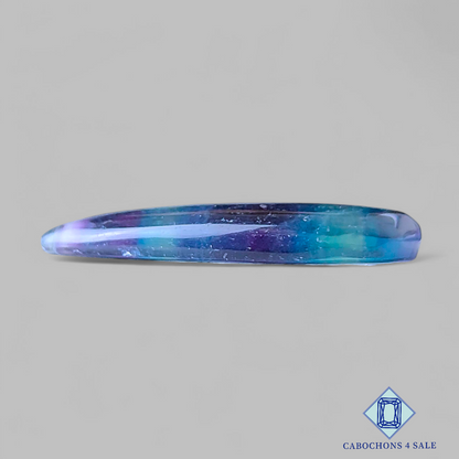 Teal Blue Fluorite Pear Cabochons