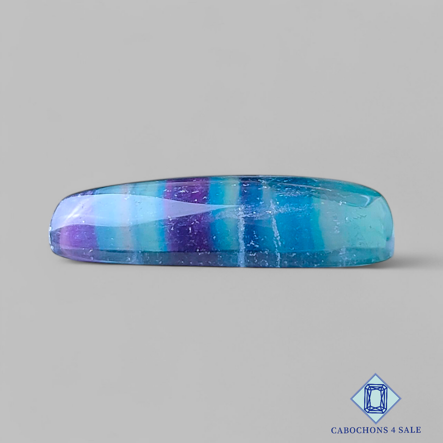 Teal Blue Fluorite Pear Cabochons