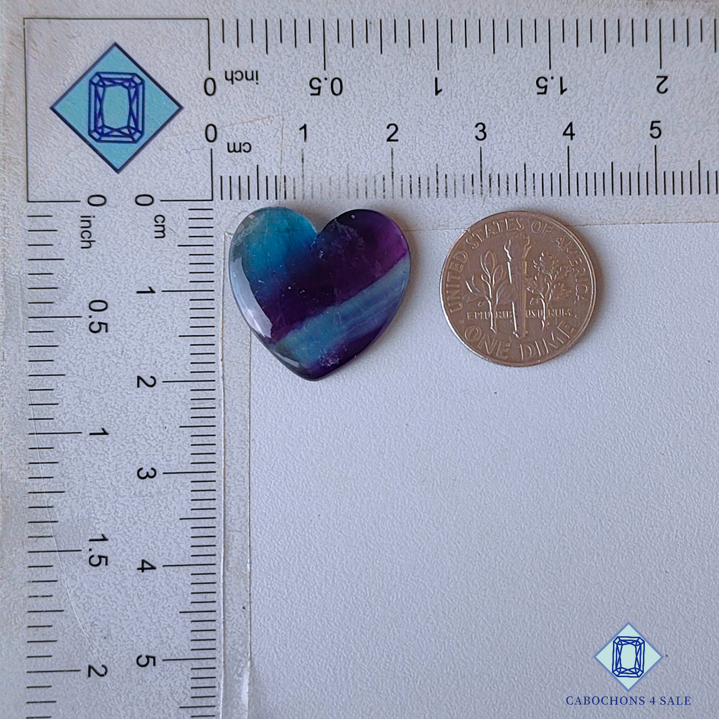 Teal Blue Fluorite