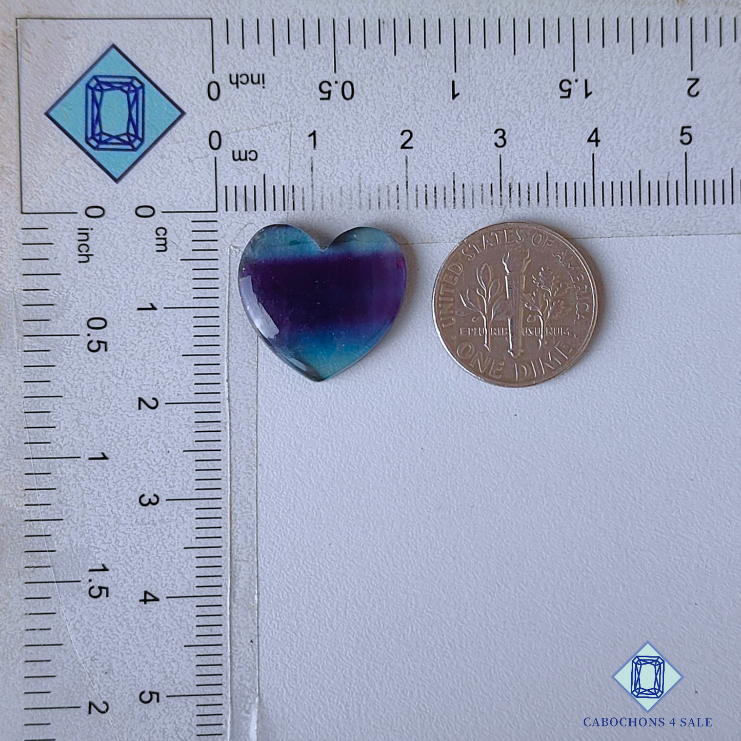 Teal Blue Fluorite