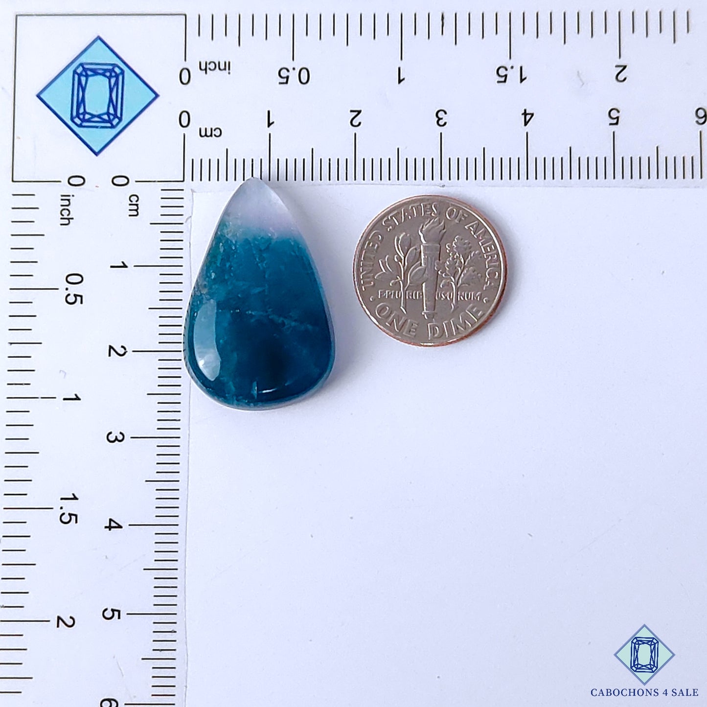 Teal Blue Fluorite