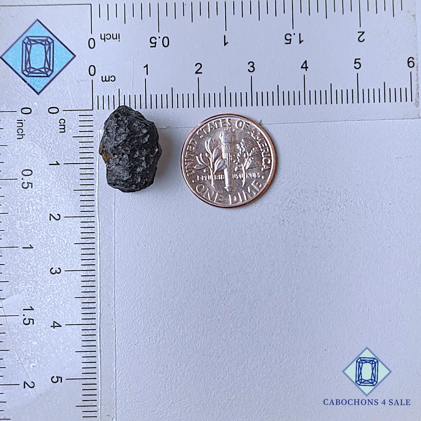 Natural Tektite Gemstone Fancy Druzy 16*10*10mm from Thailand  available for sale