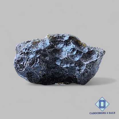 Piedra preciosa natural de tectita drusa de 15 x 10 x 9 mm, procedente de Tailandia, disponible para la venta.