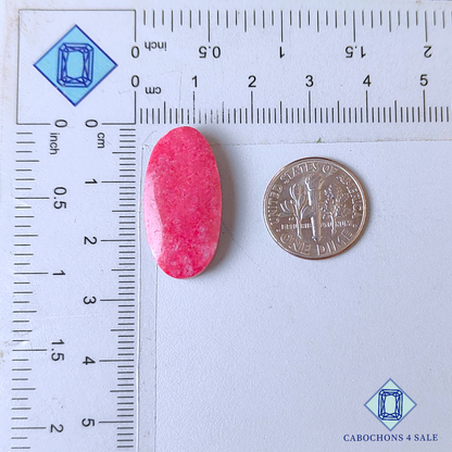 Thulite Oval Cabochons