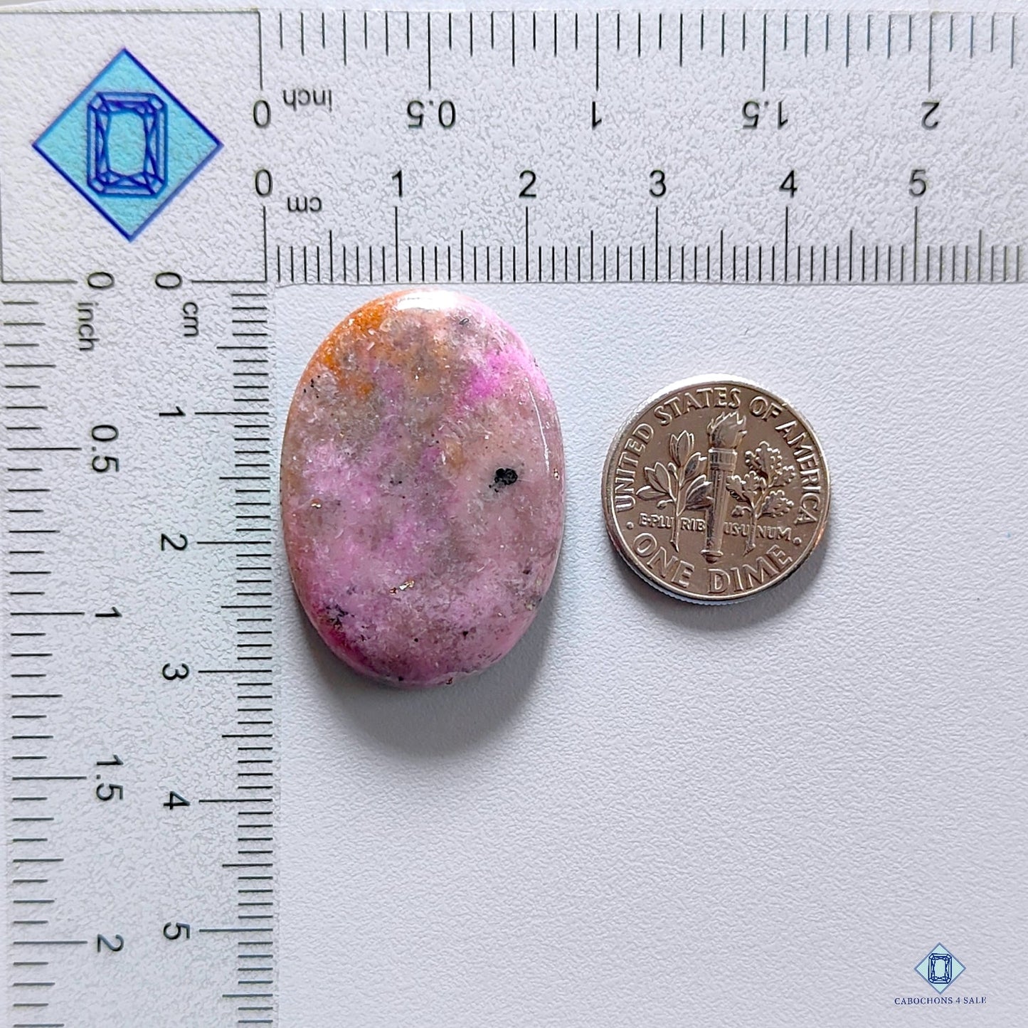 Thulite Oval Cabochons