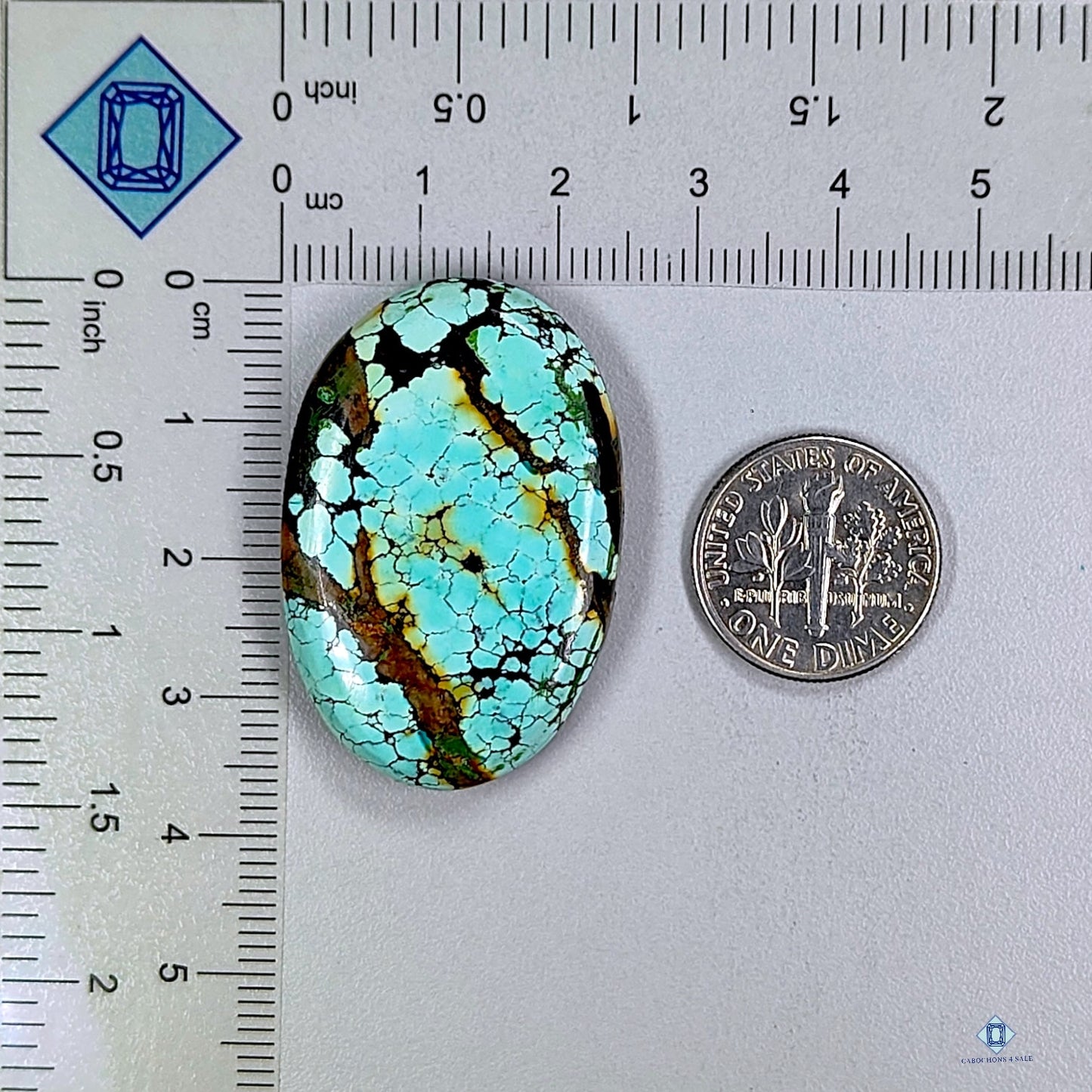 Tibetan Turquoise Oval Cabochons