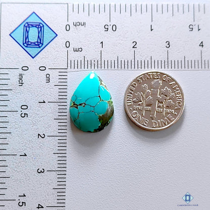 Tibetian Turquoise Pear Cabochons